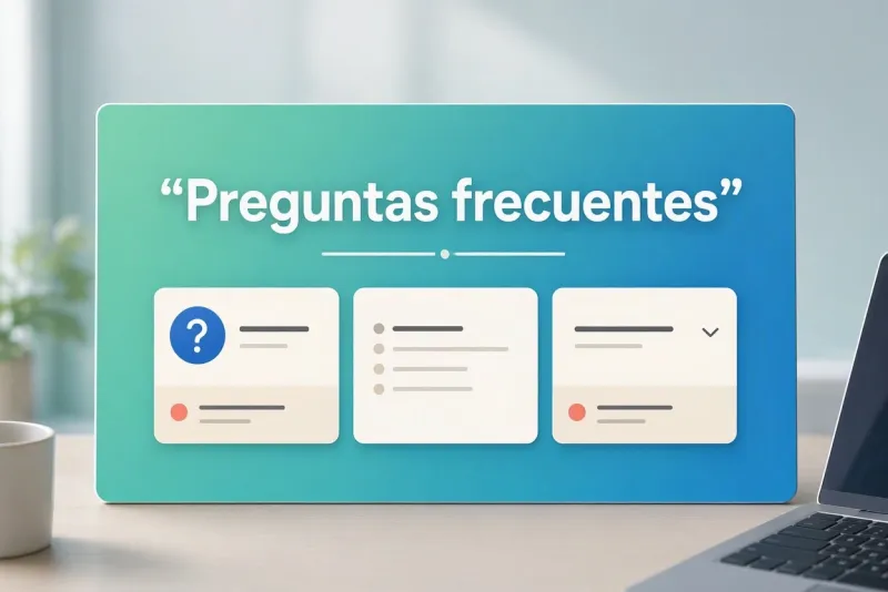 Preguntas frecuentes sobre diseño web 